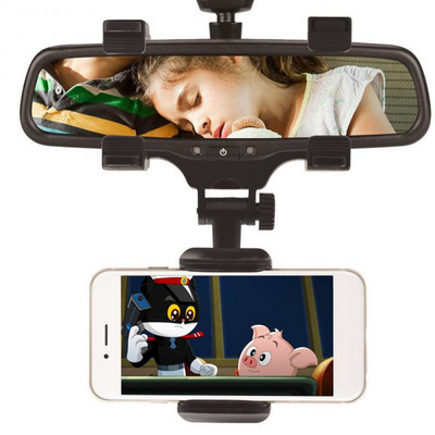 Rearview Mirror Phone Mount - yoyomahalo