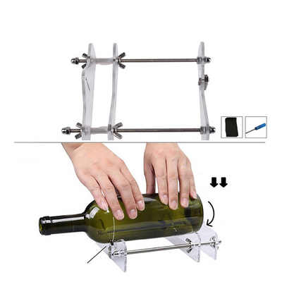 DIY Glass Bottle Cutting Tool - yoyomahalo