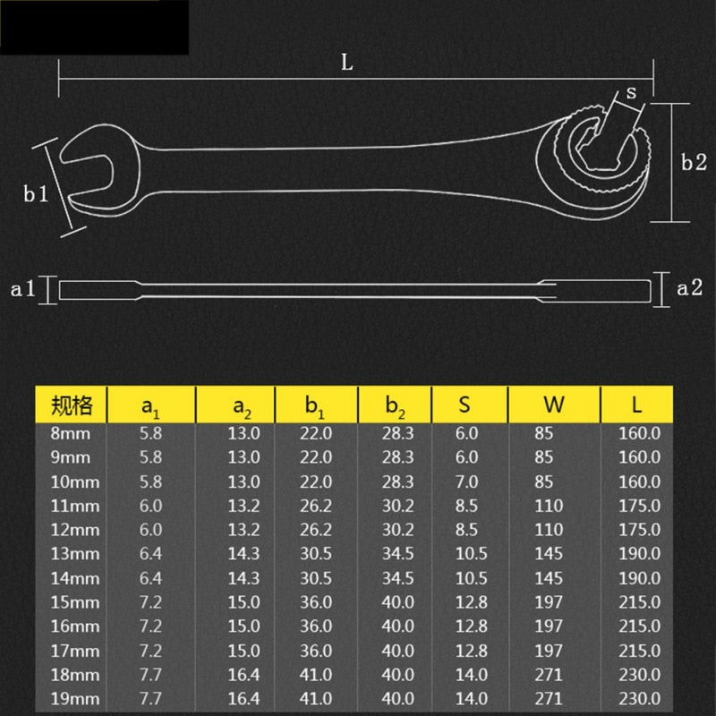 Flexible Ratcheting Wrench - yoyomahalo