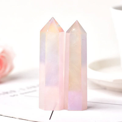 Aura Rose Quartz