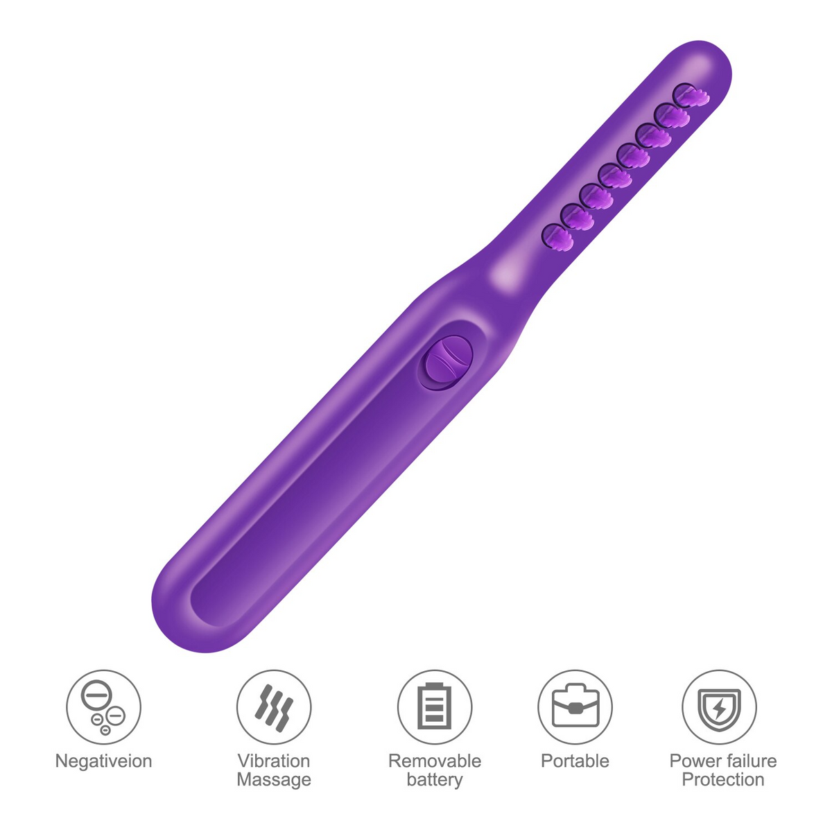 Electric Hair Detangling Brush - yoyomahalo