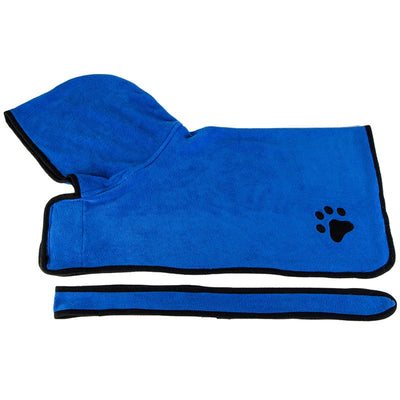 Microfiber Dog Bathrobe - yoyomahalo