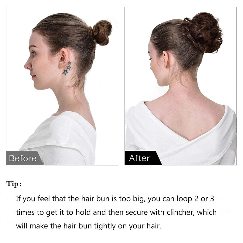 Instant Hair Bun - yoyomahalo