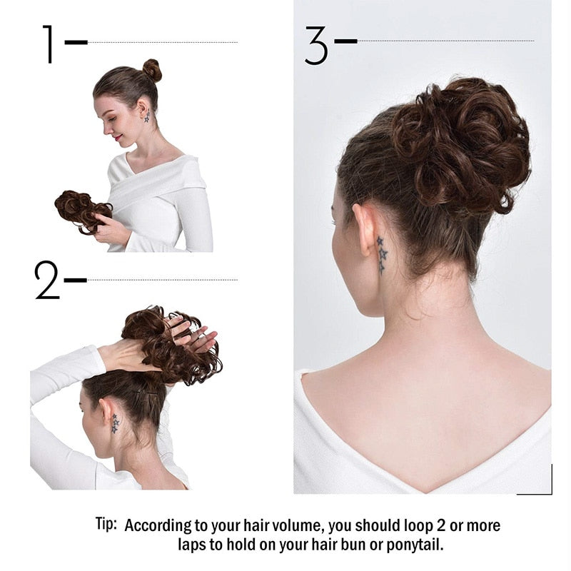 Instant Hair Bun - yoyomahalo