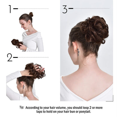 Instant Hair Bun - yoyomahalo