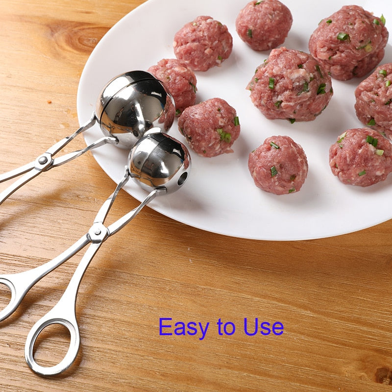 Stainless Steel Meatball Maker - yoyomahalo