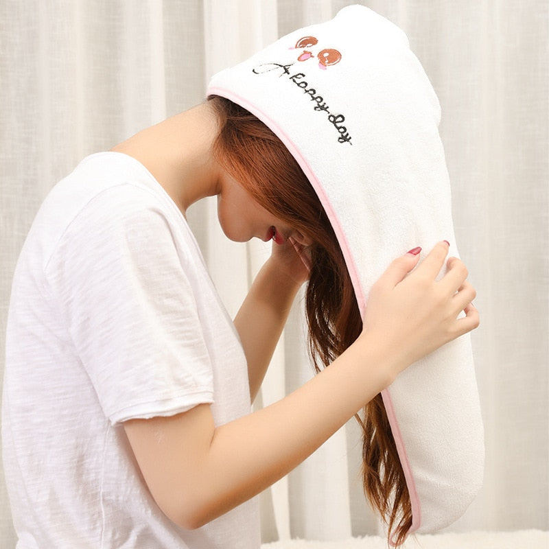 Rapid Drying Hair Towel - yoyomahalo