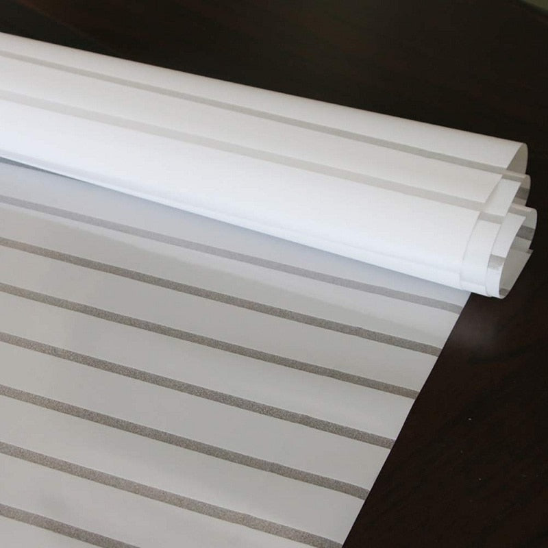 Frosted Blinds Window Sticker - yoyomahalo