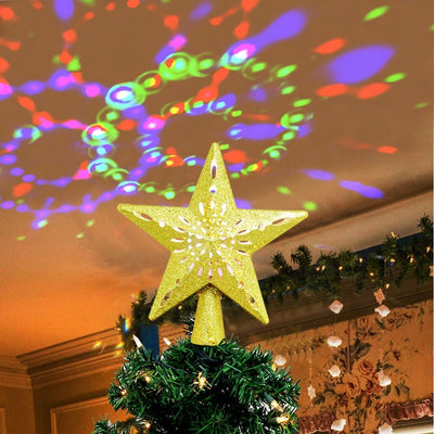 3D Christmas Tree Topper - yoyomahalo