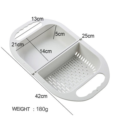 Foldable Drain Basket - yoyomahalo